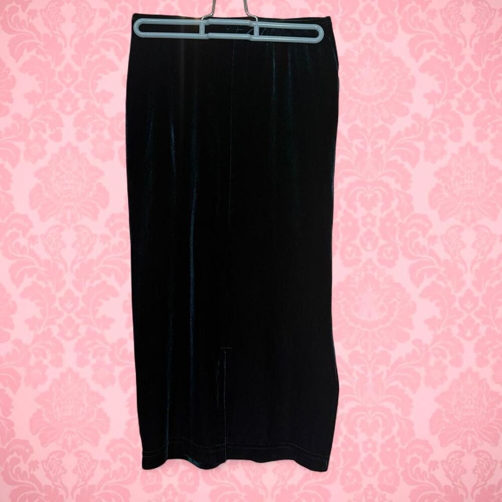 American-apparel Women's Green and Blue Skirt